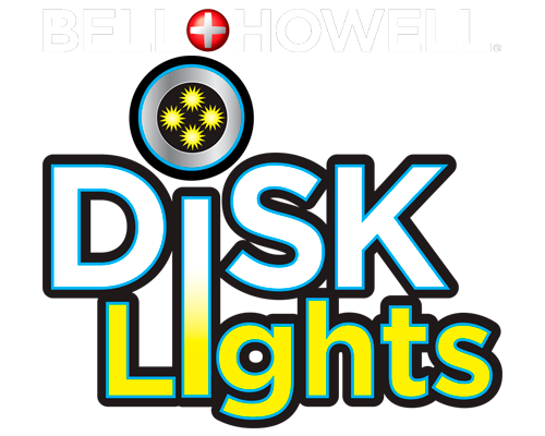 Set of 4 Disk Lights